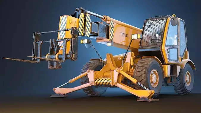 Telescopic Handler Forklift PBR