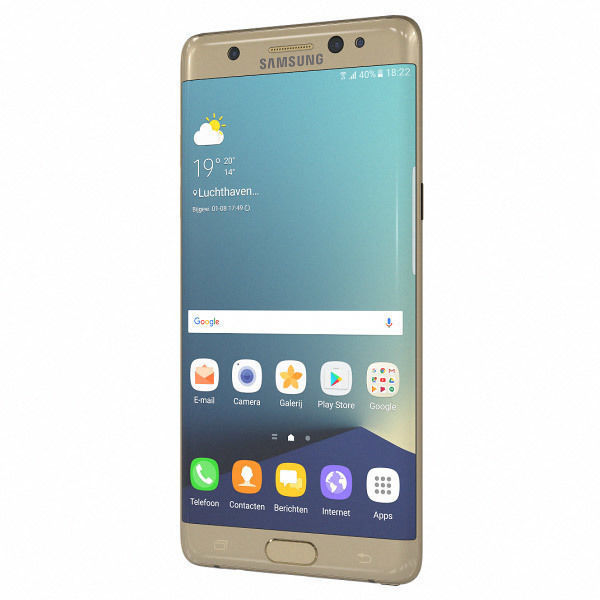 Samsung Galaxy Note 7 for Element 3D 3D model_17