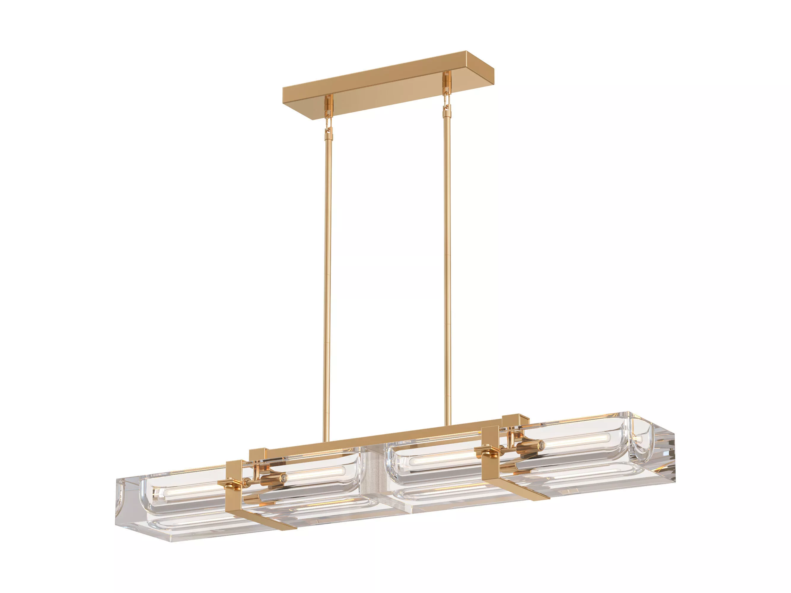 RH Savile Linear Chandeliear - Medium 3D model