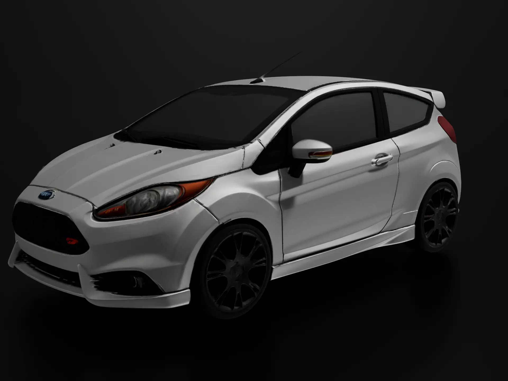 Ford Fiesta ST 2013 3D print model