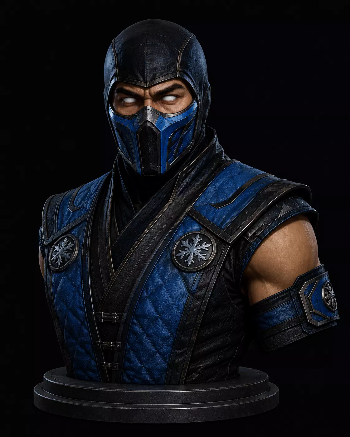 Sub Zero Mortal Kombat STL Figure Model 3D print model