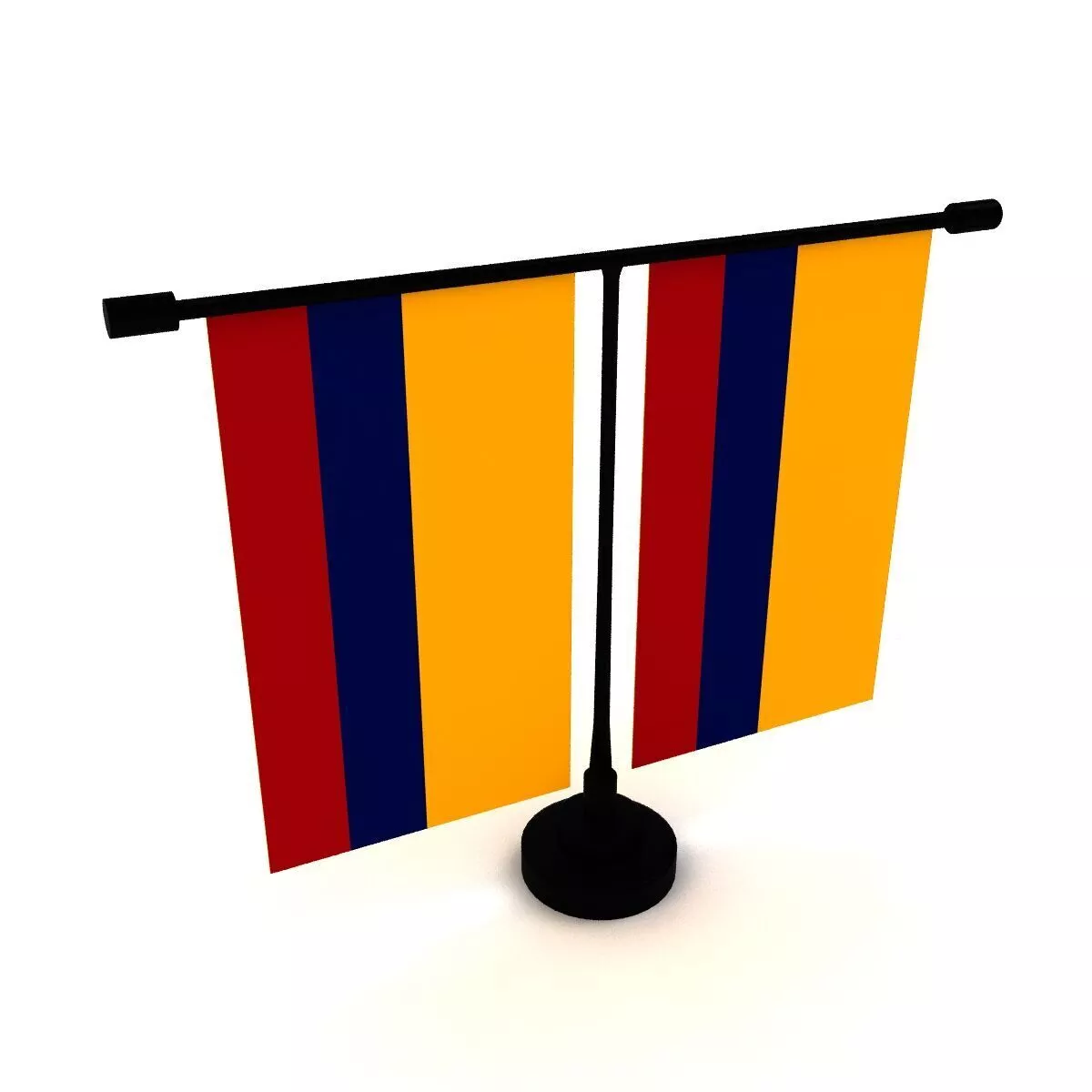 Flag of Colombia 3D model