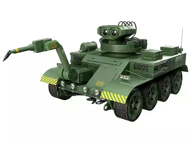 Robot Concept-3B-Forest-Clean
