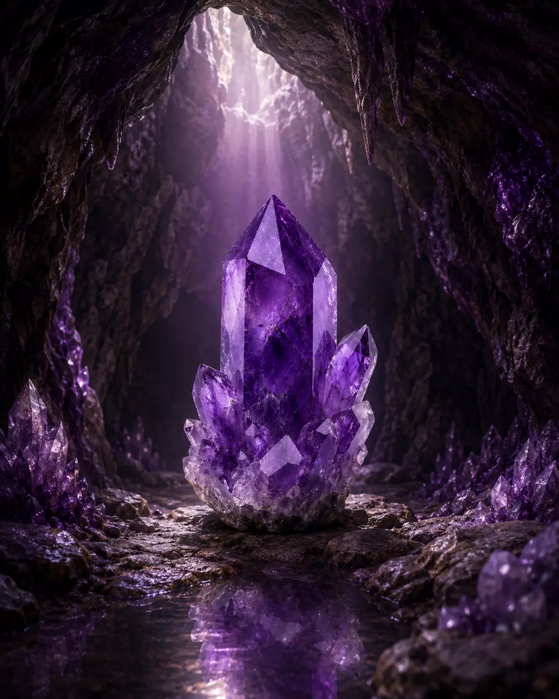 Dragon Realms Hatchling Awakening Amethyst Free 3D print model