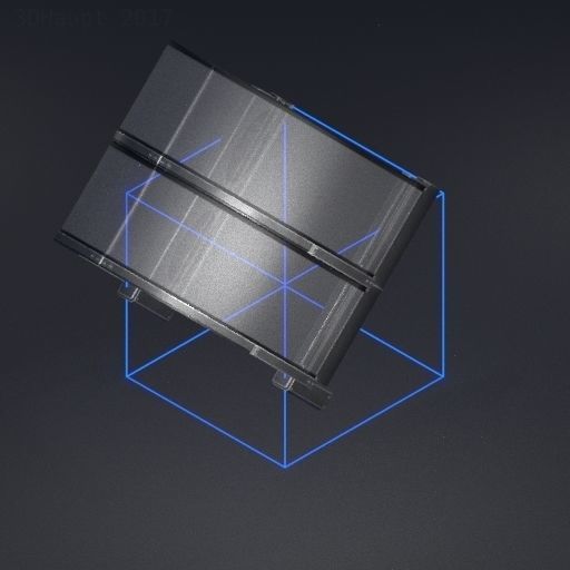 Futuristic Stairs Collection - 43 Components - Basic Version Low-poly 3D model_68