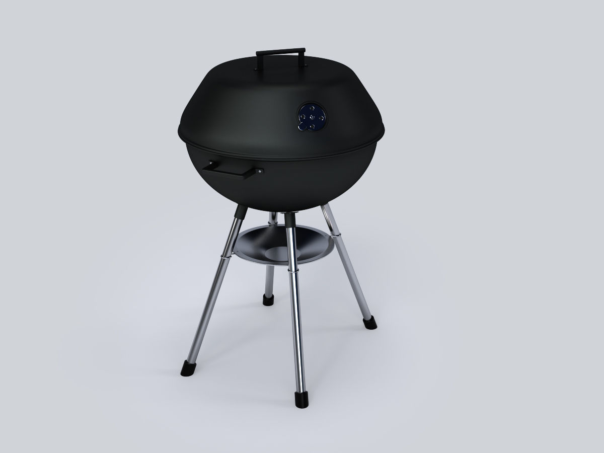 Barbecue Grill 3D model_1