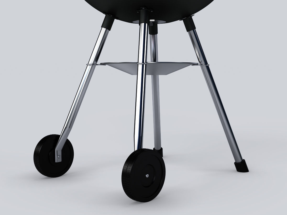 Barbecue Grill 3D model_6