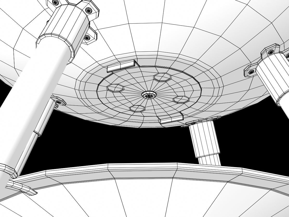 Barbecue Grill 3D model_16