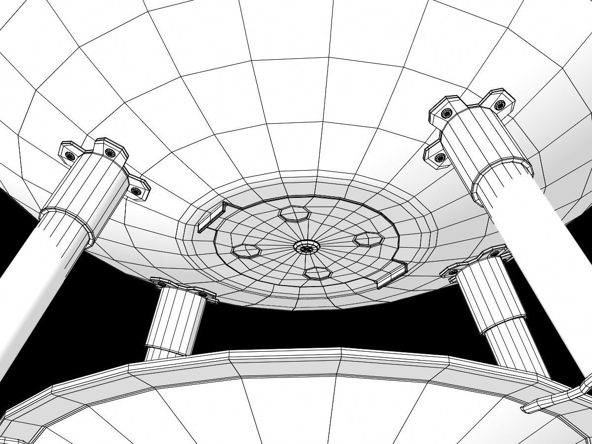 Barbecue Grill 3D model_15