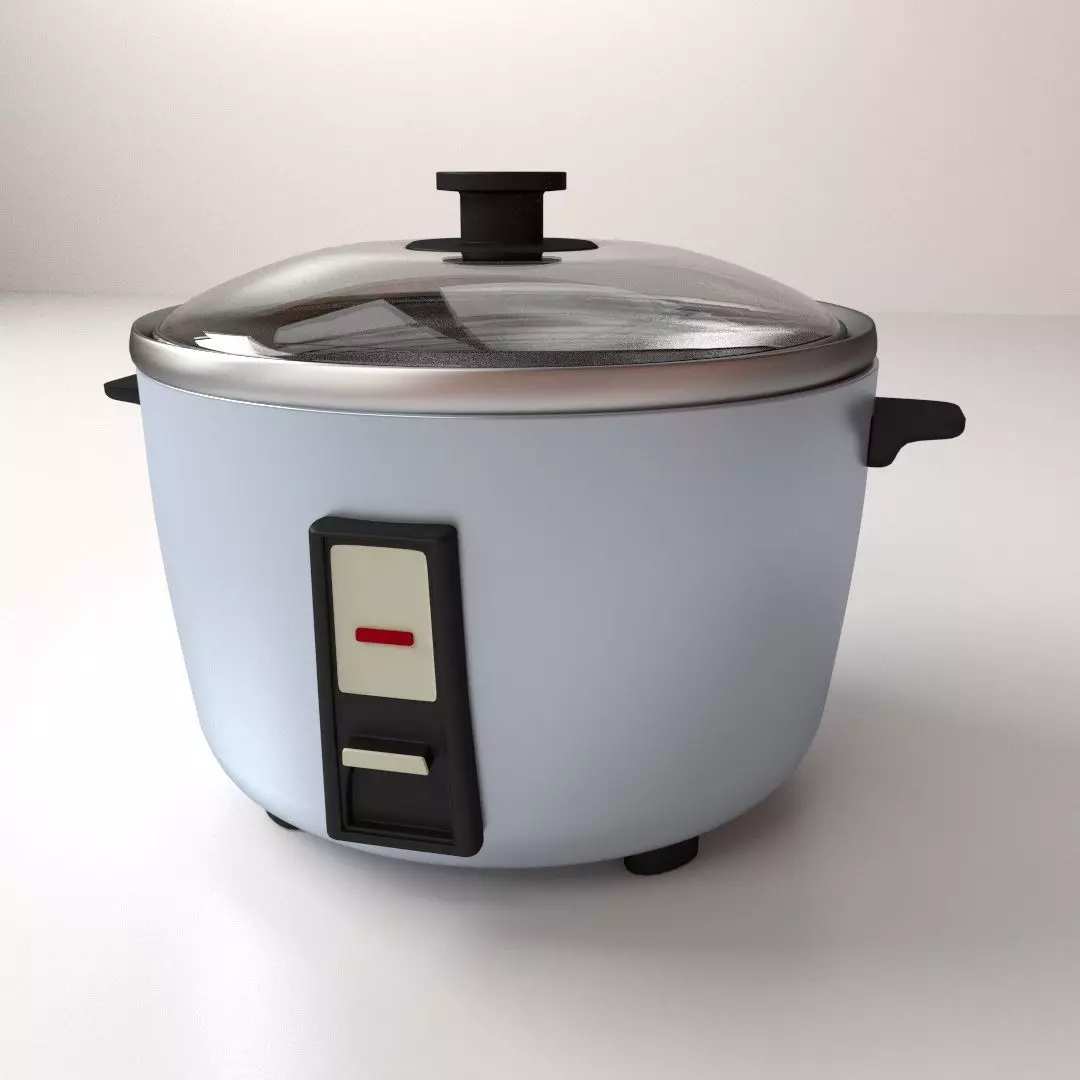 Rice Cooker 3D model_0