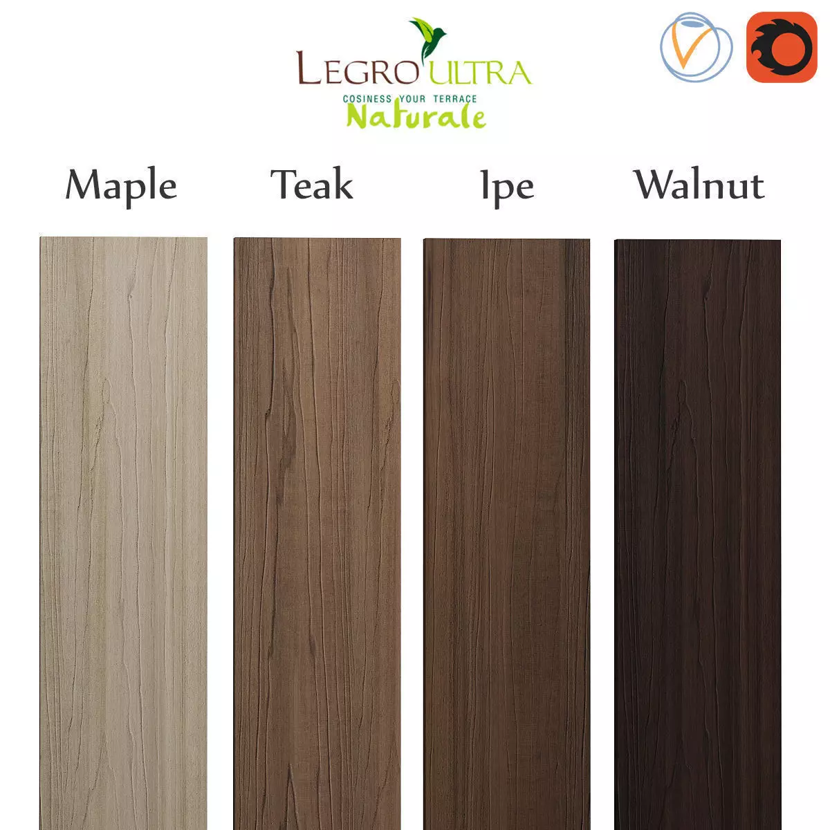 Legro Ultra Natural decking 3D model_0
