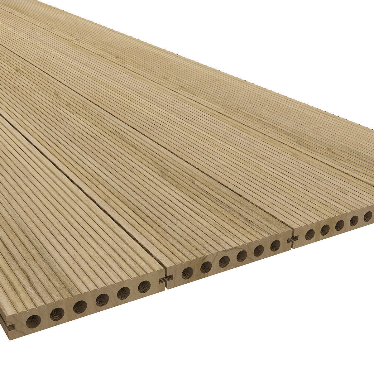 Legro Ultra Natural decking 3D model_8