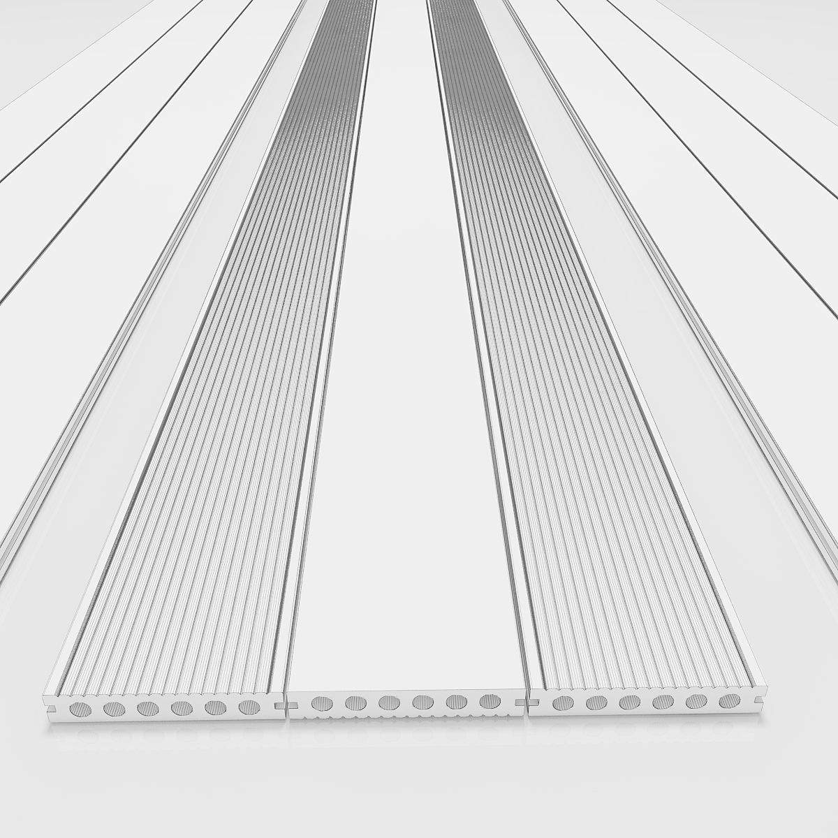 Legro Ultra Natural decking 3D model_1