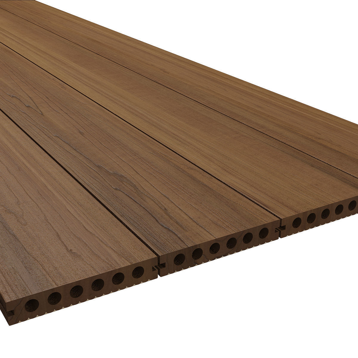 Legro Ultra Natural decking 3D model_7