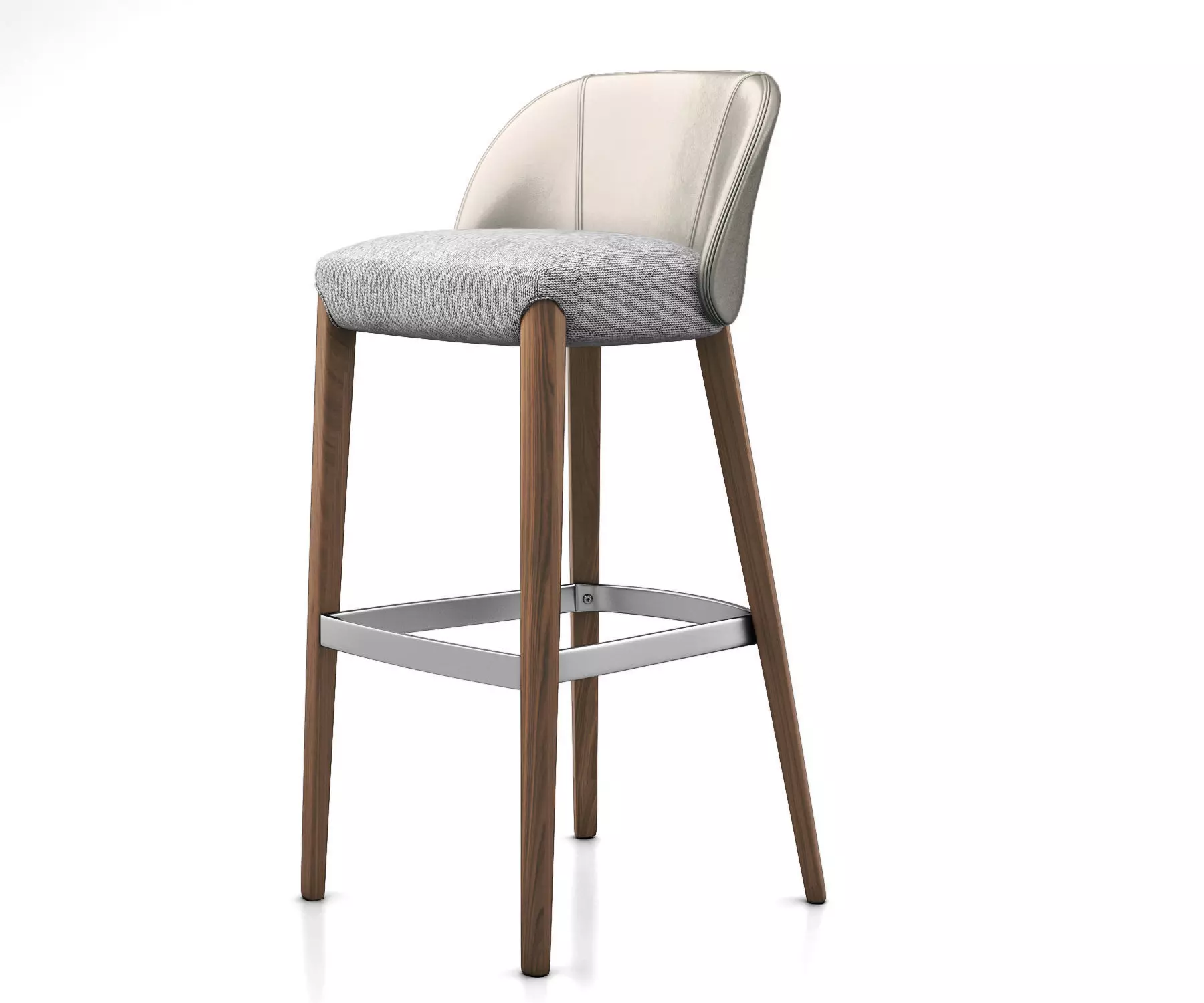 Bellevue stool by Very Wood 3D model