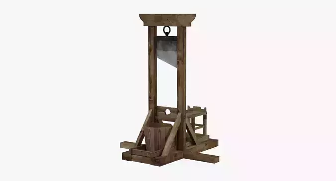 Lowpoly Guillotine