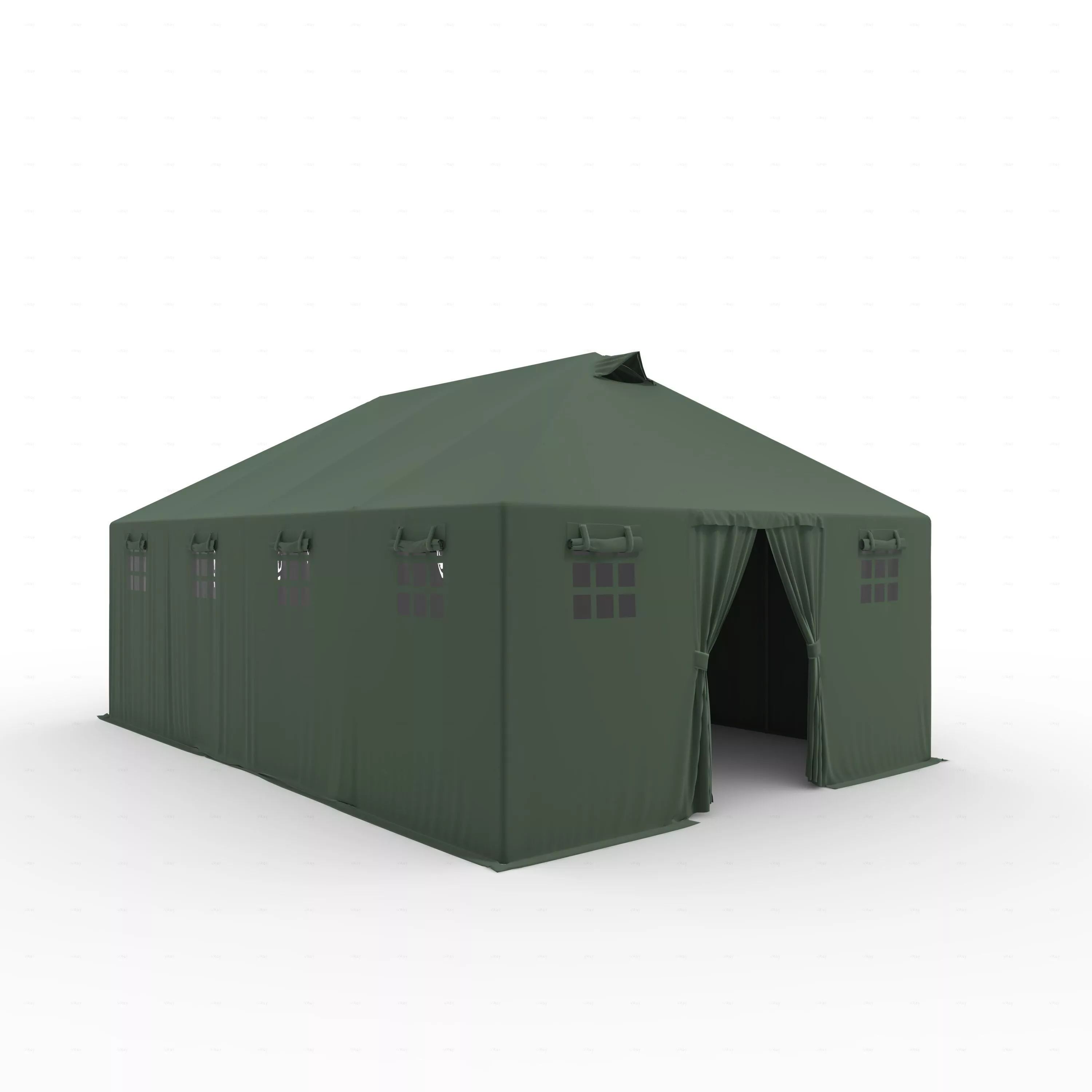 Military Tent 17 3D model
