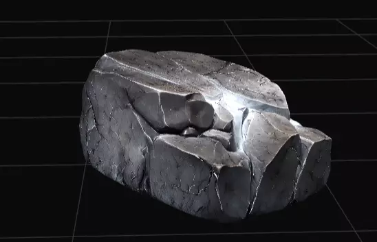 Stylized Ancient Energy Stone Prop Texture