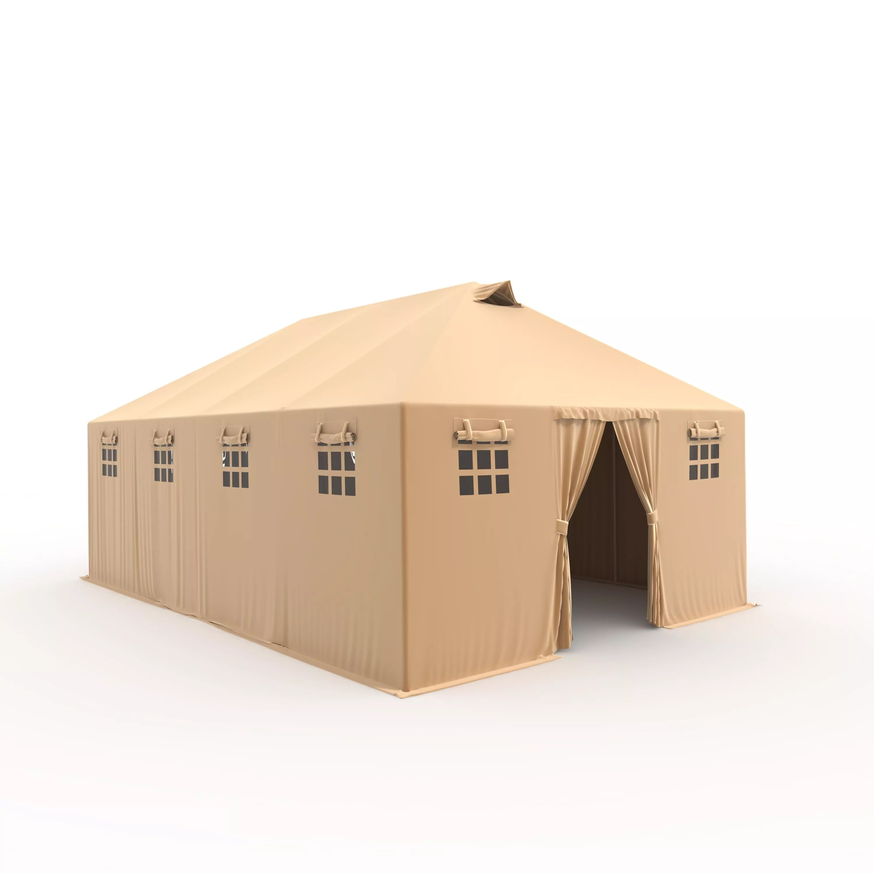 Military Tent 18 3D model