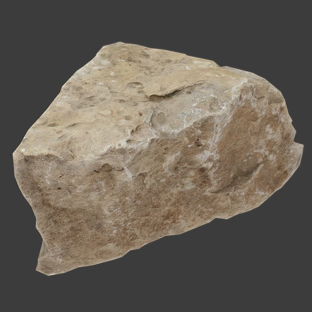 Gloria Stone Low-poly 3D model_2