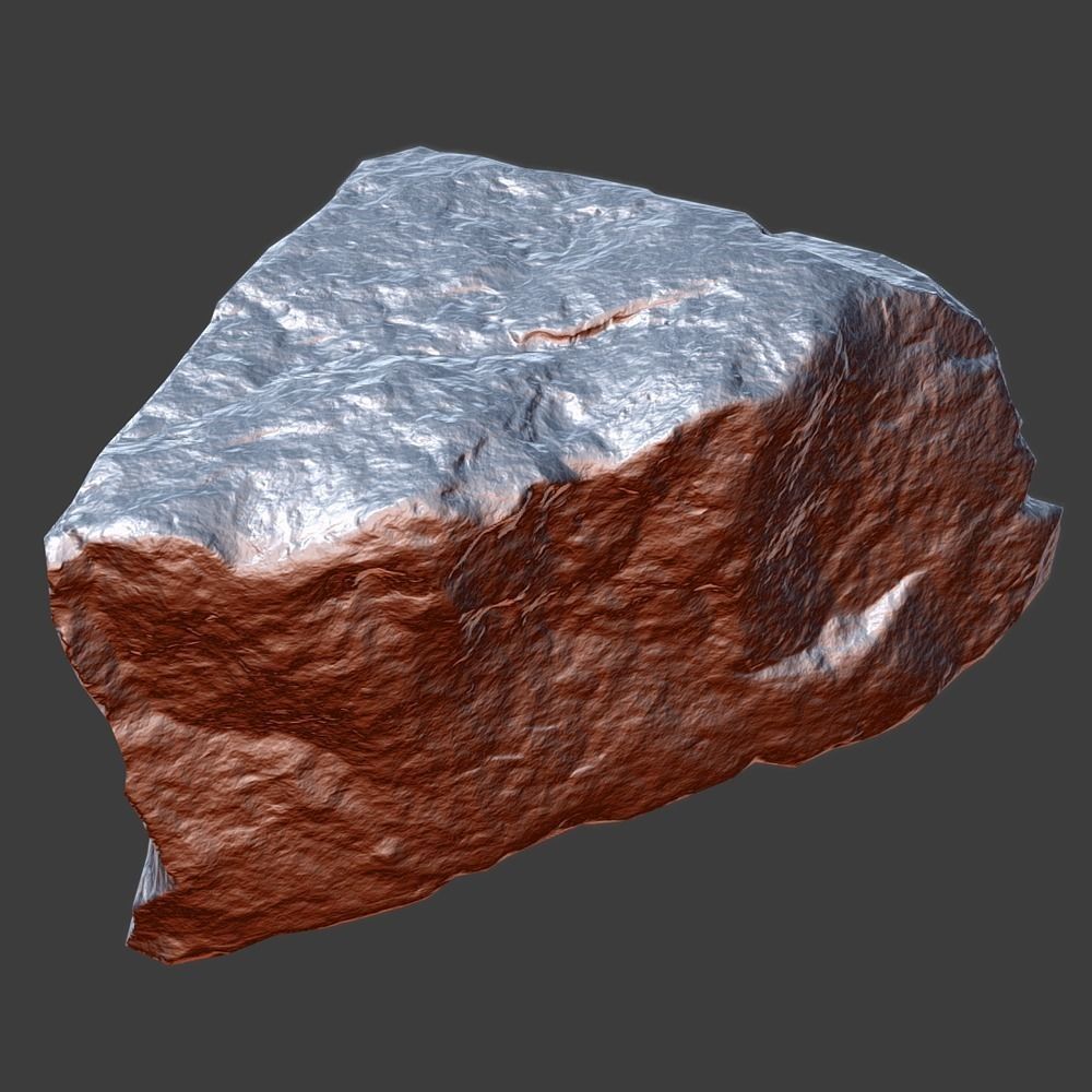 Gloria Stone Low-poly 3D model_3