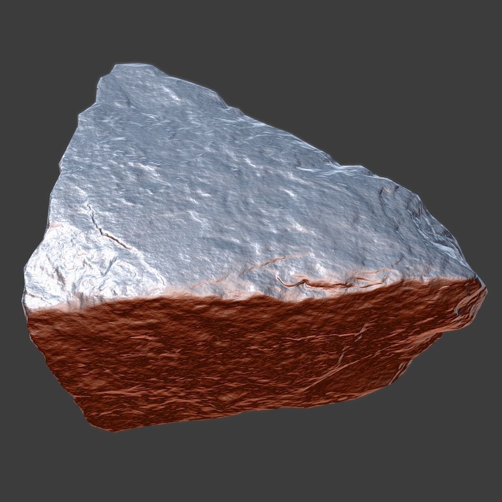 Gloria Stone Low-poly 3D model_11