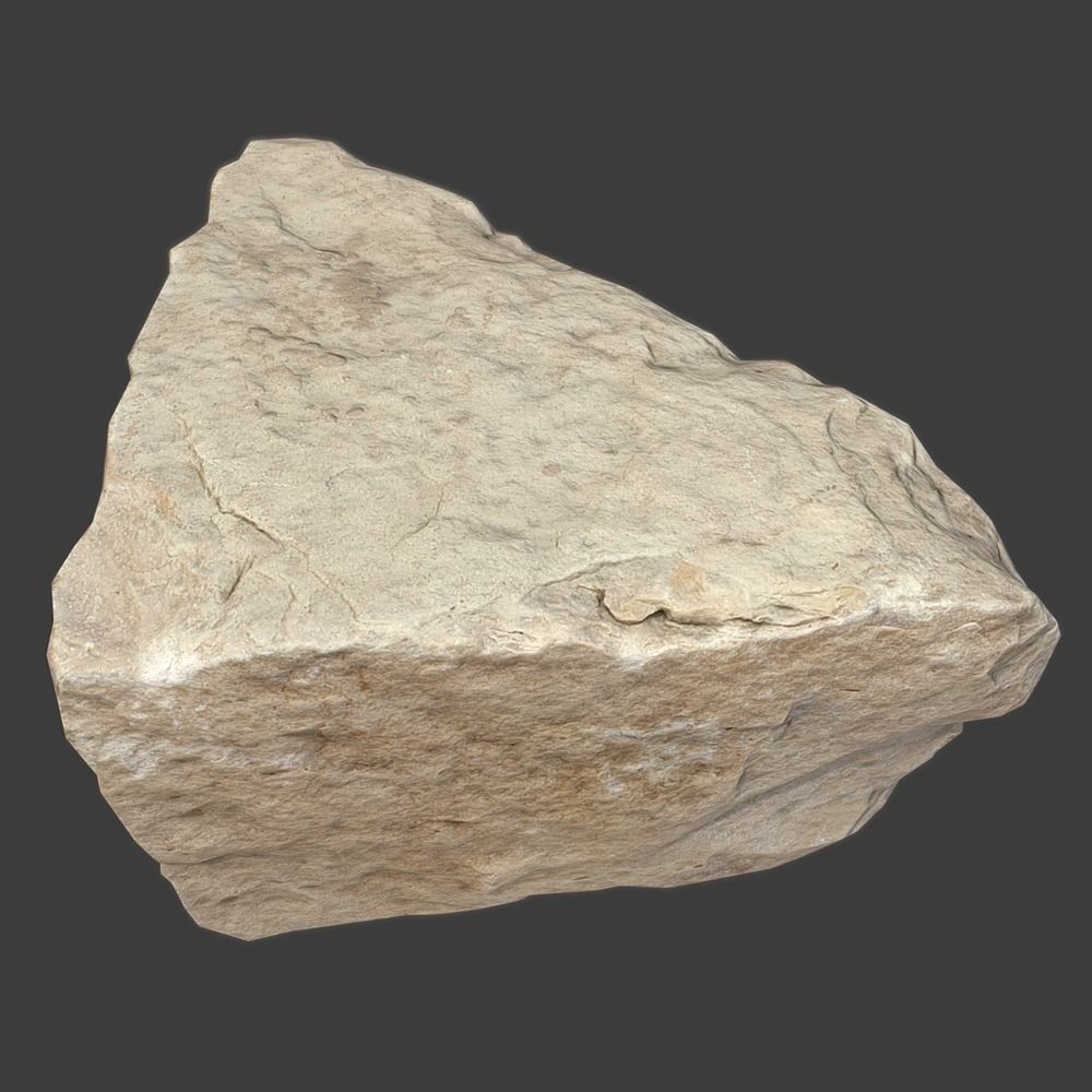 Gloria Stone Low-poly 3D model_8