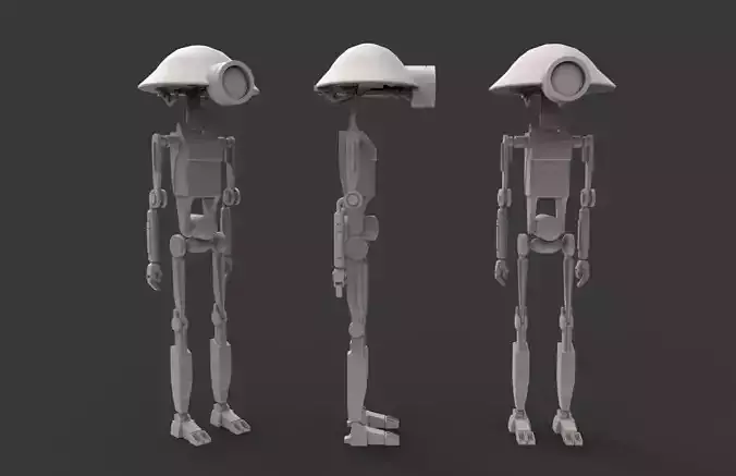 Pit Droid 3D model