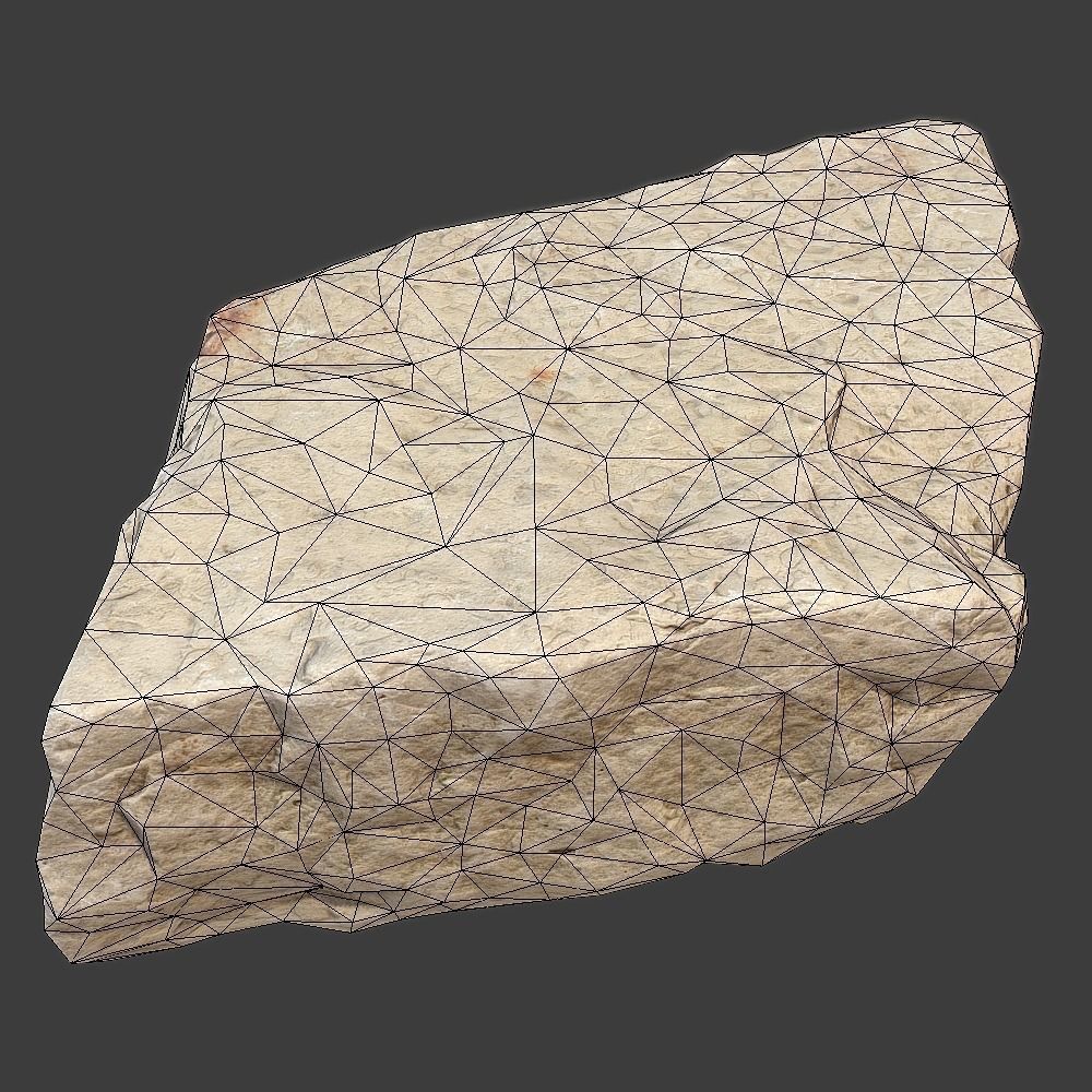 Janet Stone Low-poly 3D model_5