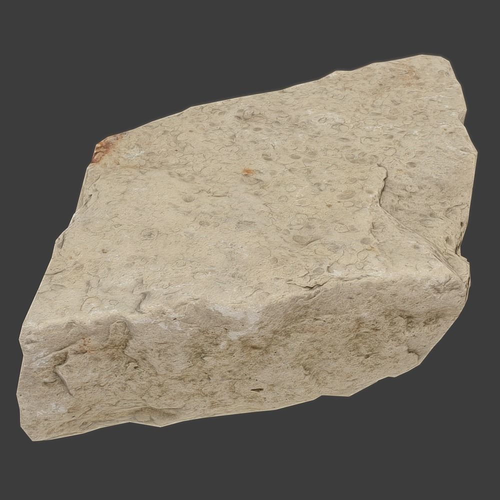 Janet Stone Low-poly 3D model_6