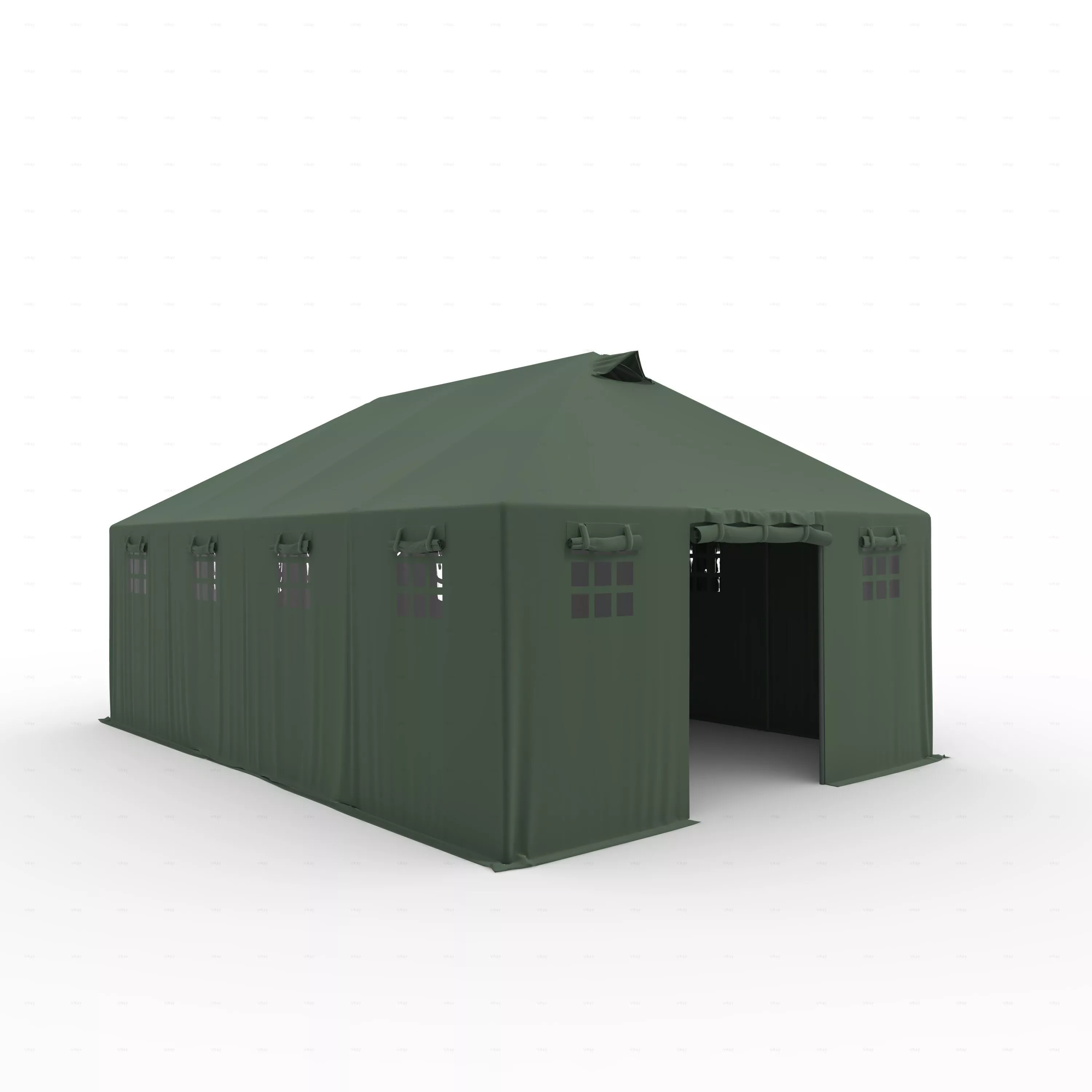 Military Tent 25 3D model