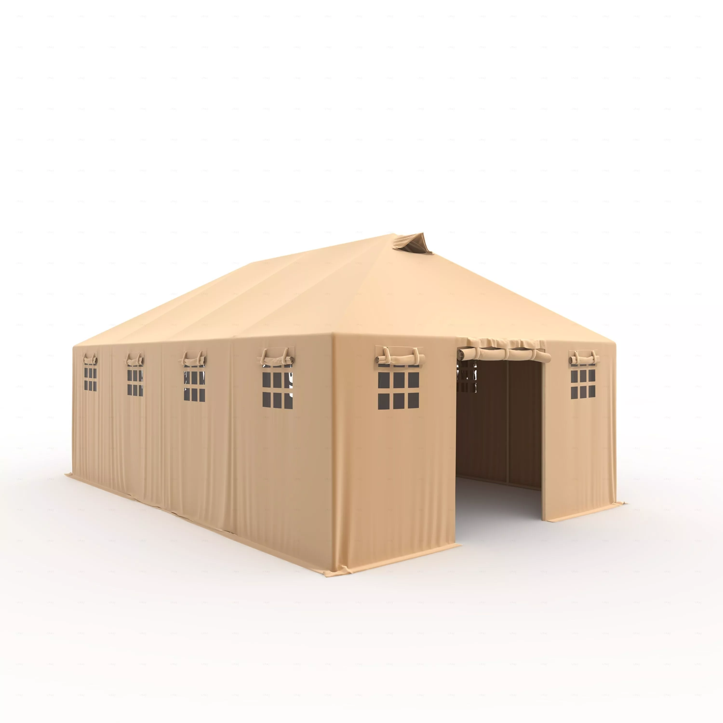 Military Tent 26 3D model