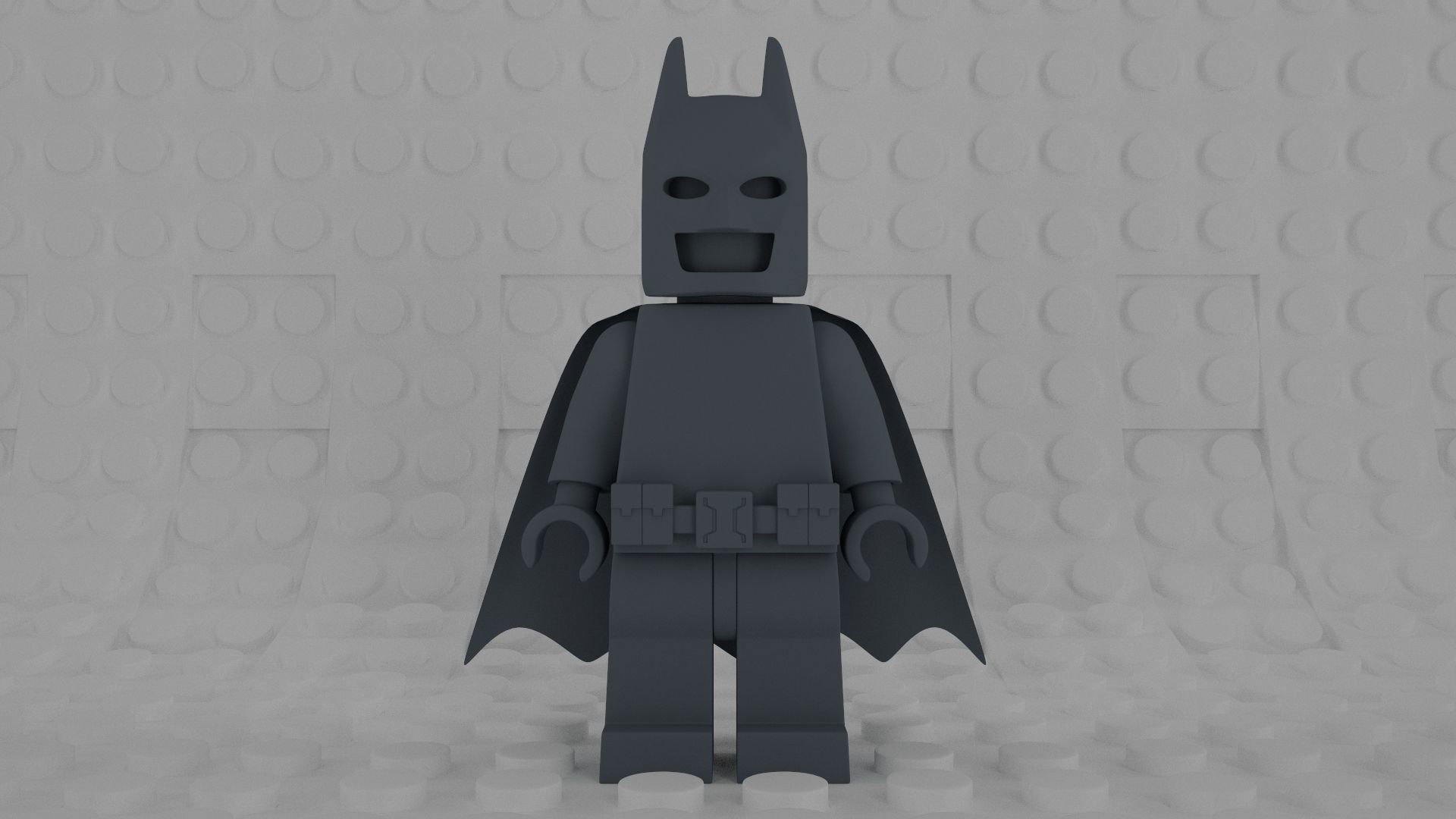 LEGO batman  3D model_6