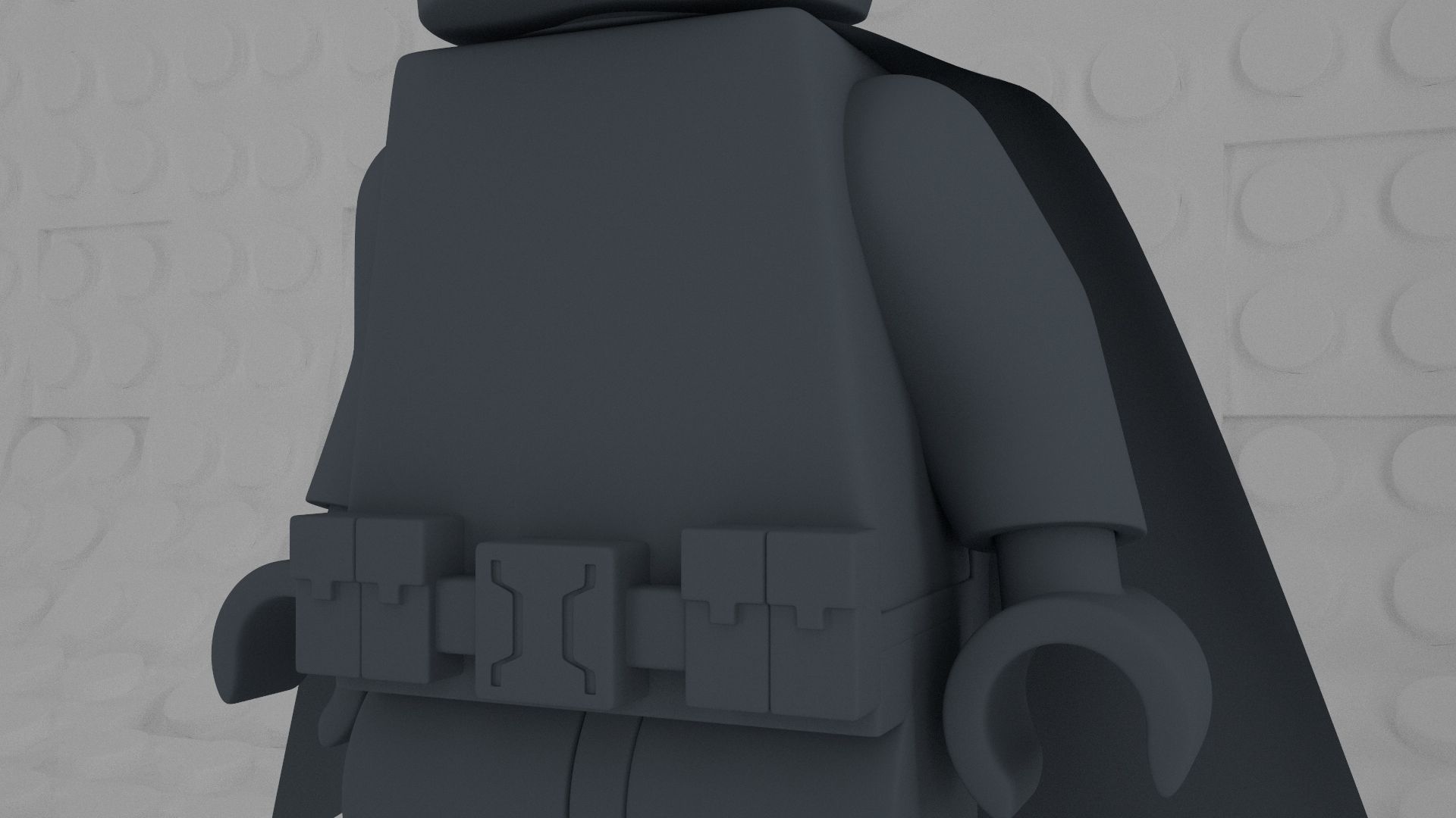 LEGO batman  3D model_10