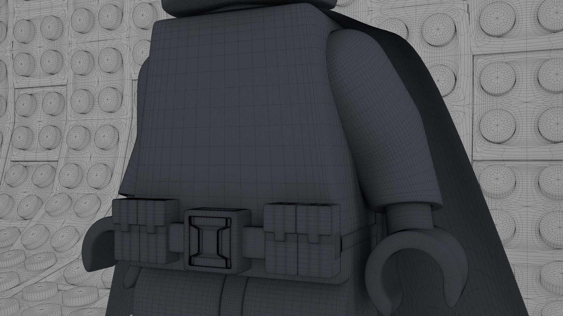 LEGO batman  3D model_11