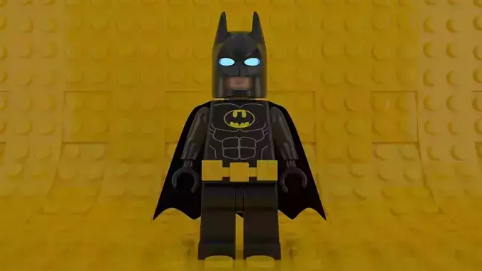 LEGO batman  3D model LEGO batman  3D model