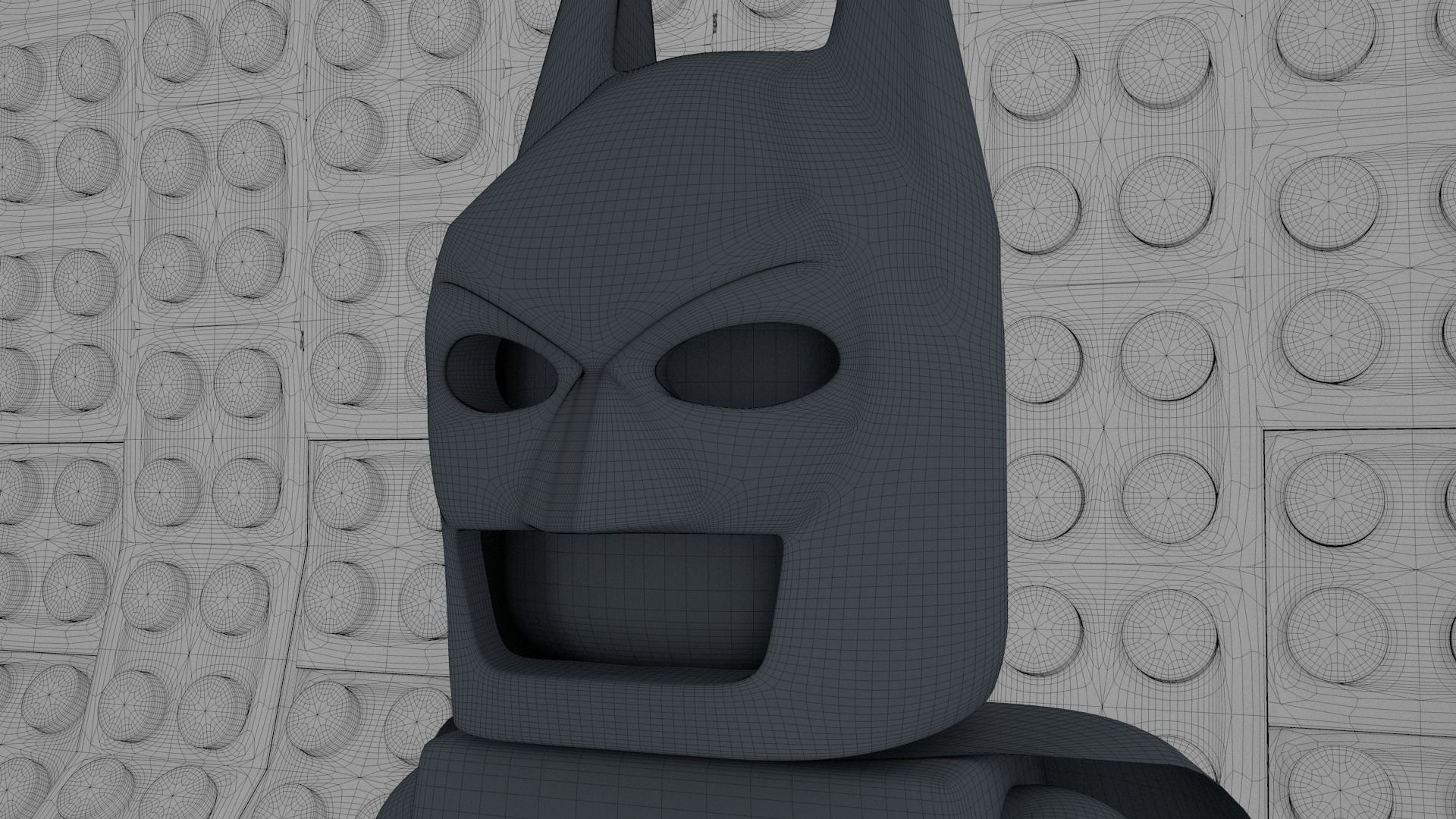 LEGO batman  3D model_9