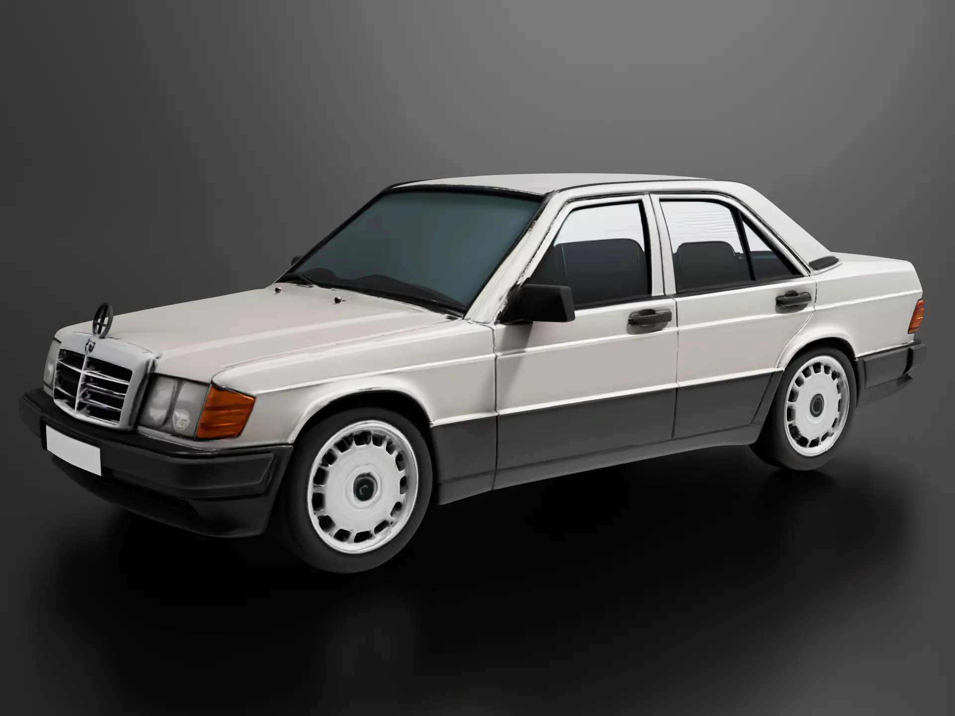 Mercedes-Benz 190E 3D print model