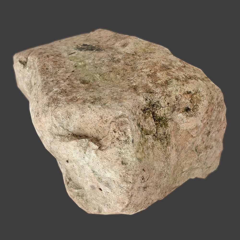 Mildred Stone Low-poly 3D model_6