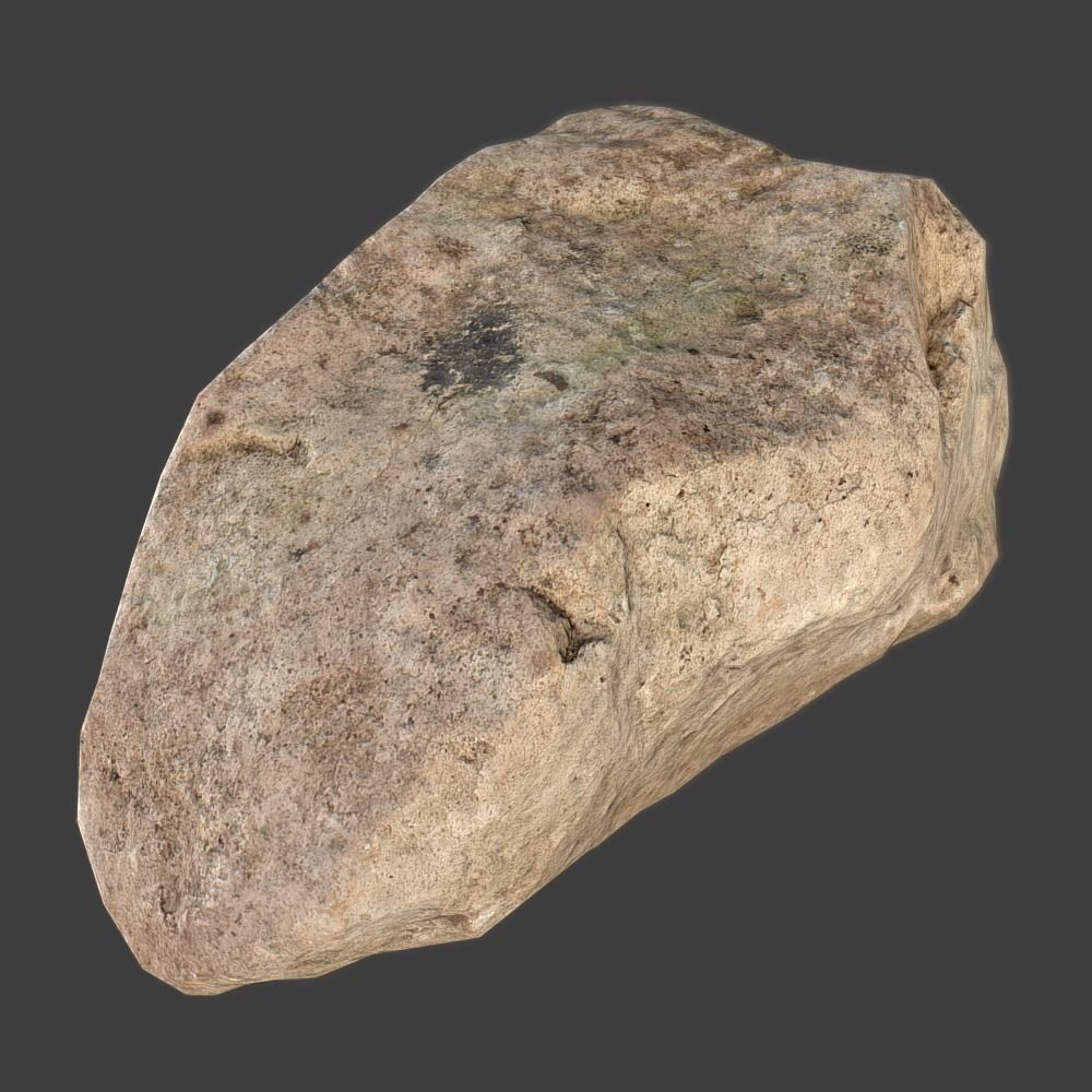 Mildred Stone Low-poly 3D model_8