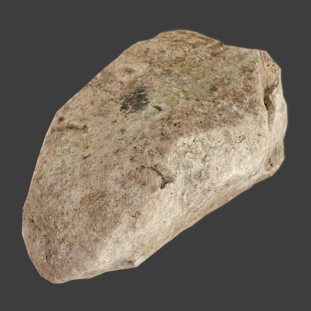 Mildred Stone Low-poly 3D model_10