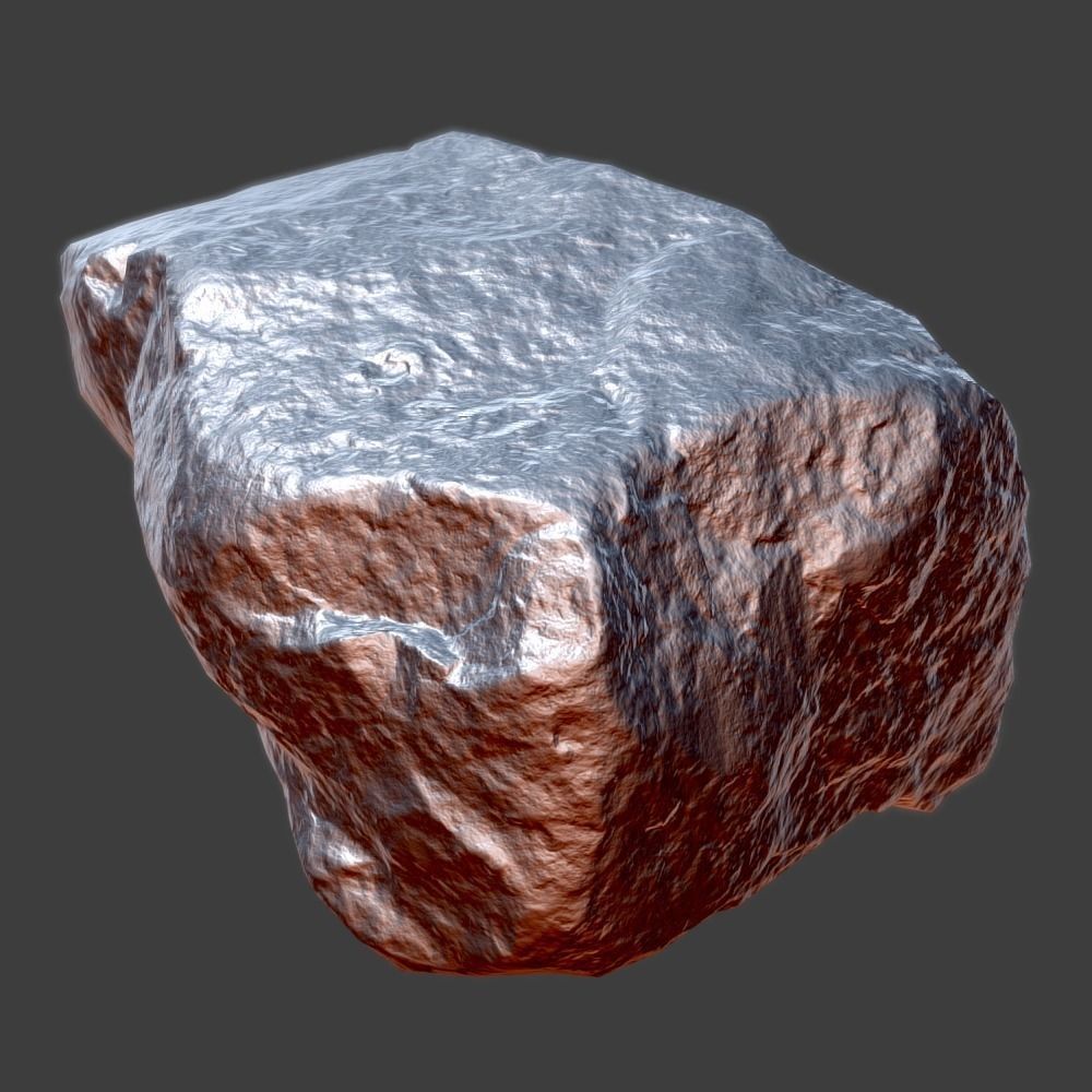 Mildred Stone Low-poly 3D model_7