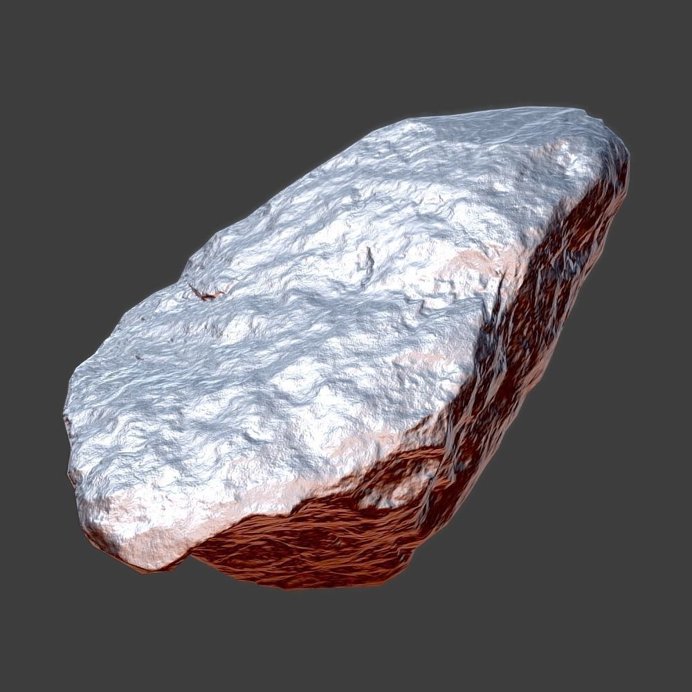 Mildred Stone Low-poly 3D model_3