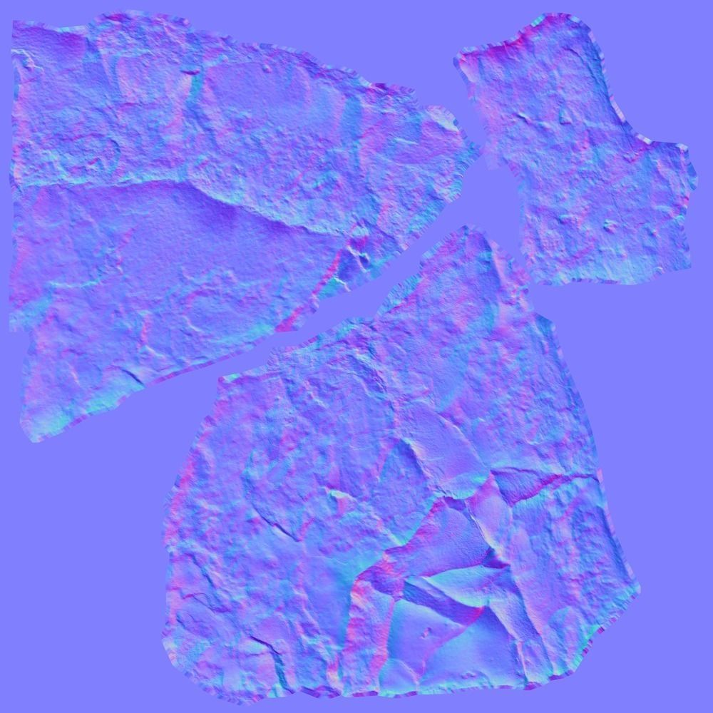 Charlene Stone Low-poly 3D model_13