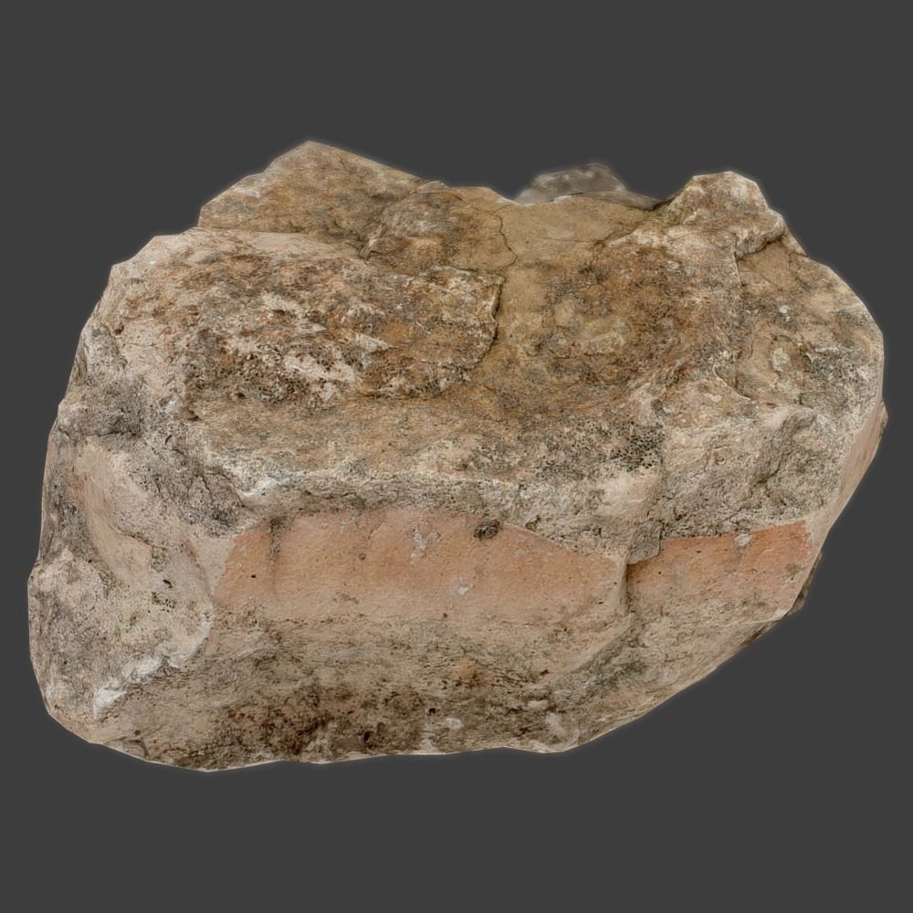 Charlene Stone Low-poly 3D model_6