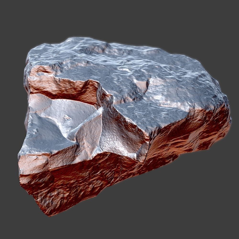 Charlene Stone Low-poly 3D model_3