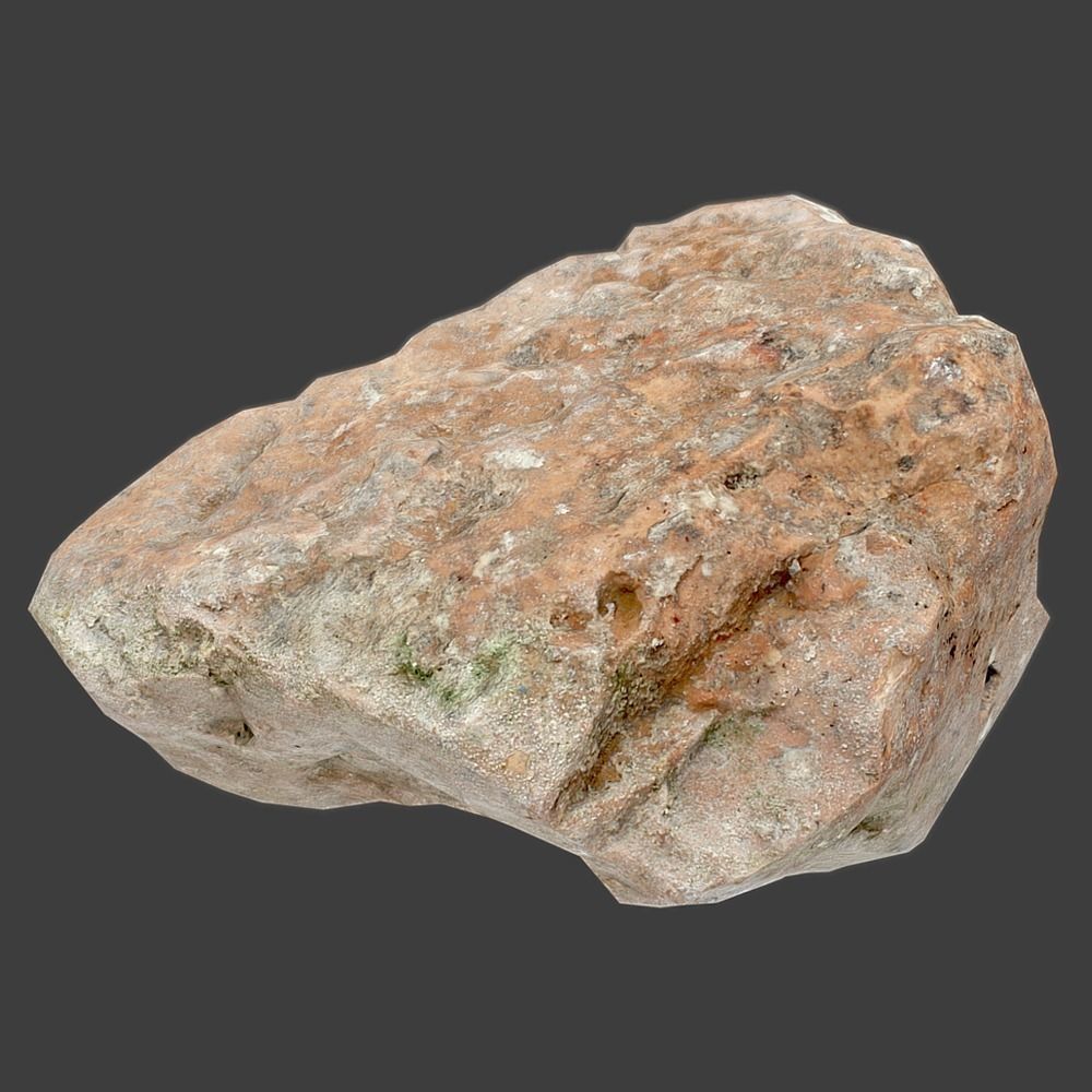 Lena Stone Low-poly 3D model_10