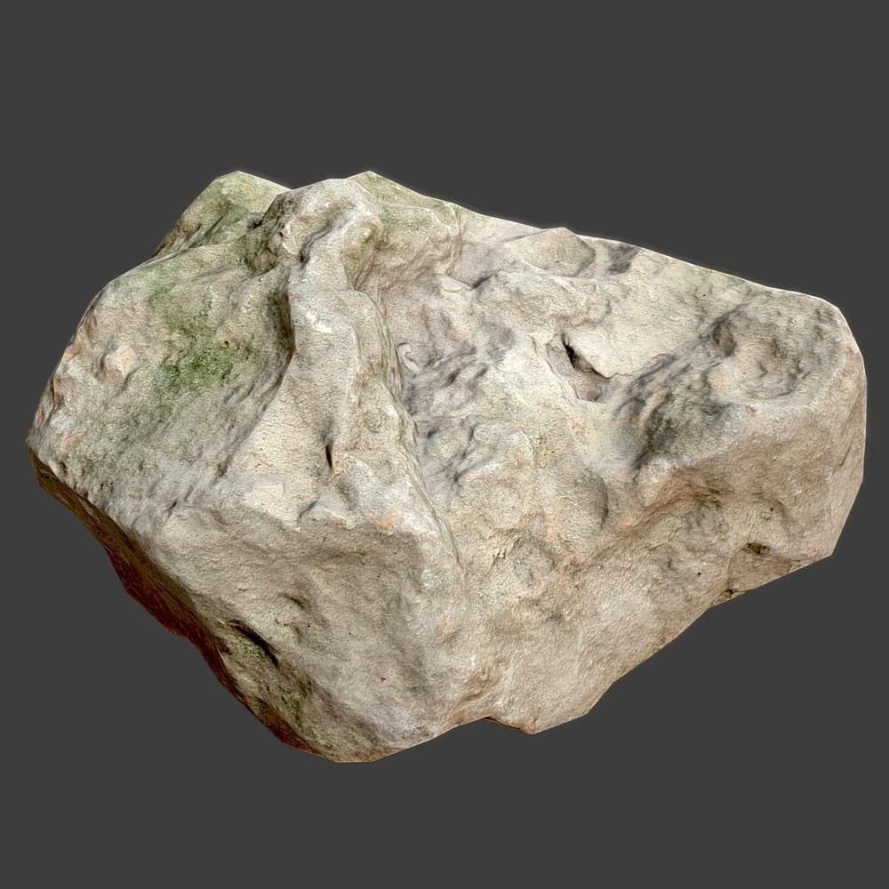 Lena Stone Low-poly 3D model_4