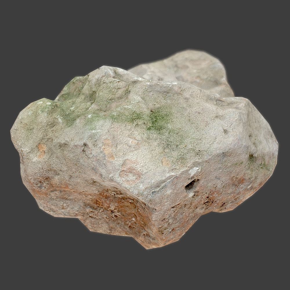 Lena Stone Low-poly 3D model_2