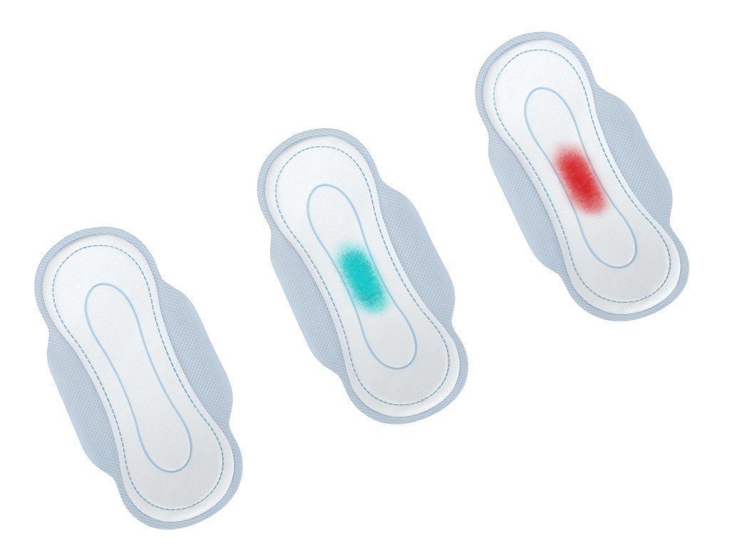 Sanitary pad Sanitary napkin 3D model_1